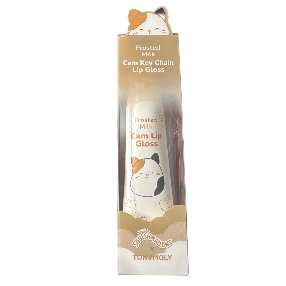 5/$25 😻 Squishmallows Cam the Cat Lip Gloss Keychain